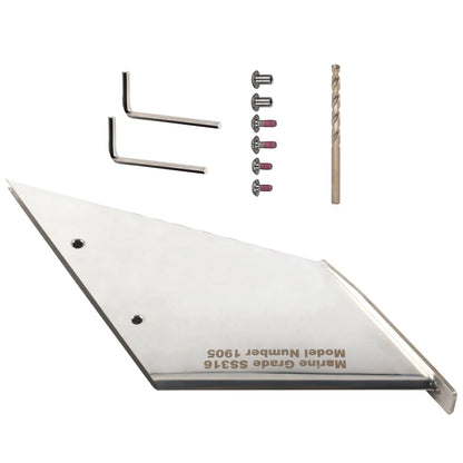 SkegGuard Skeg Protector with Drain Hole for Mercury Mariner
