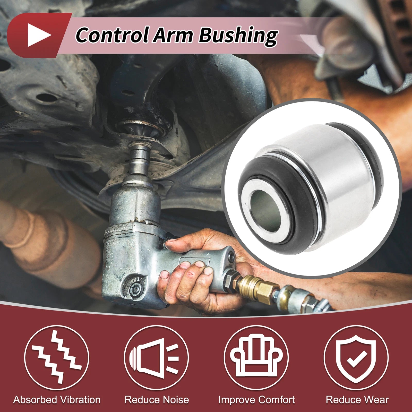 Rear Knuckle Bushing Replacement for Toyota Highlander (2001–2014)