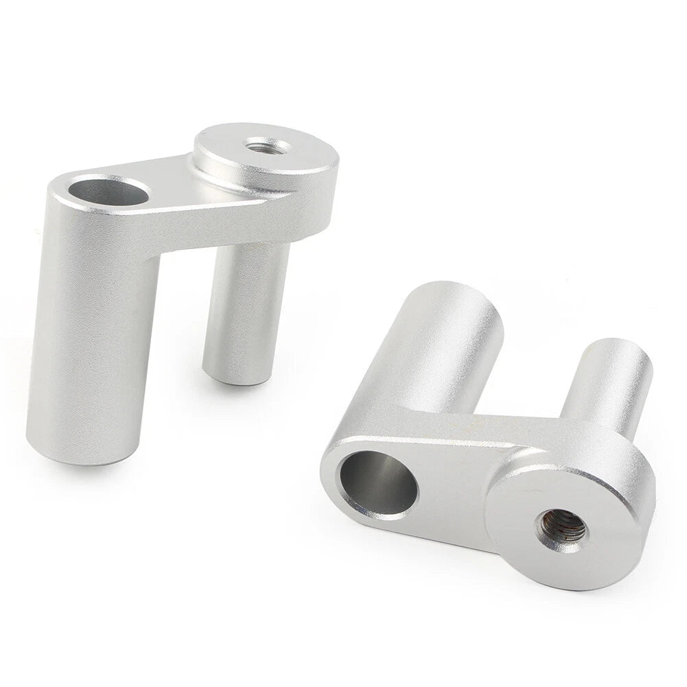 1.625" Handlebar Risers Kit for BMW R1200RT R1250RT (2014–2023) Silver