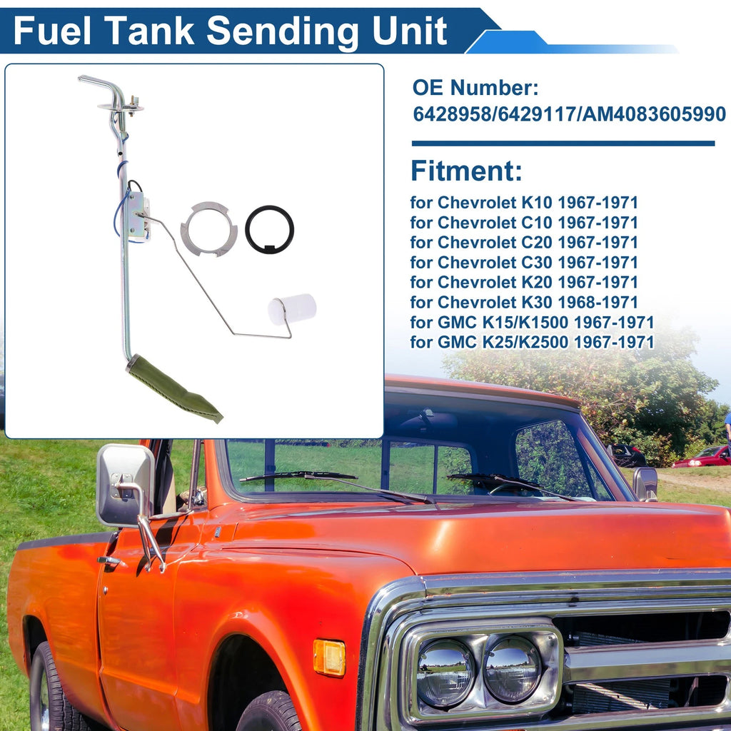 Fuel Level Sending Unit Module Replacement for Chevrolet K10 1967–1971