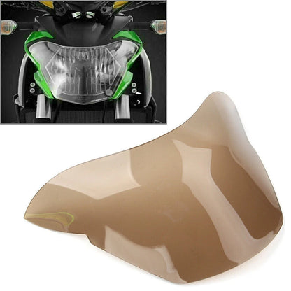 Front Headlight Guard Shield for Kawasaki Z650 (2017–2018) Smoke Lens Cover
