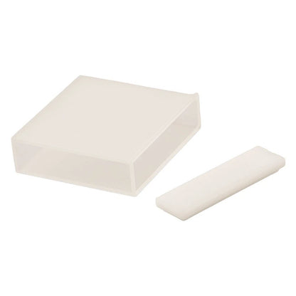 Pack of 2 Dual Design 50mm Quartz Cuvettes for Light Path Measurements