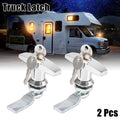 T Handle Door Lock Latch with Keys Replacement for RV Truck Trailer Box (—)