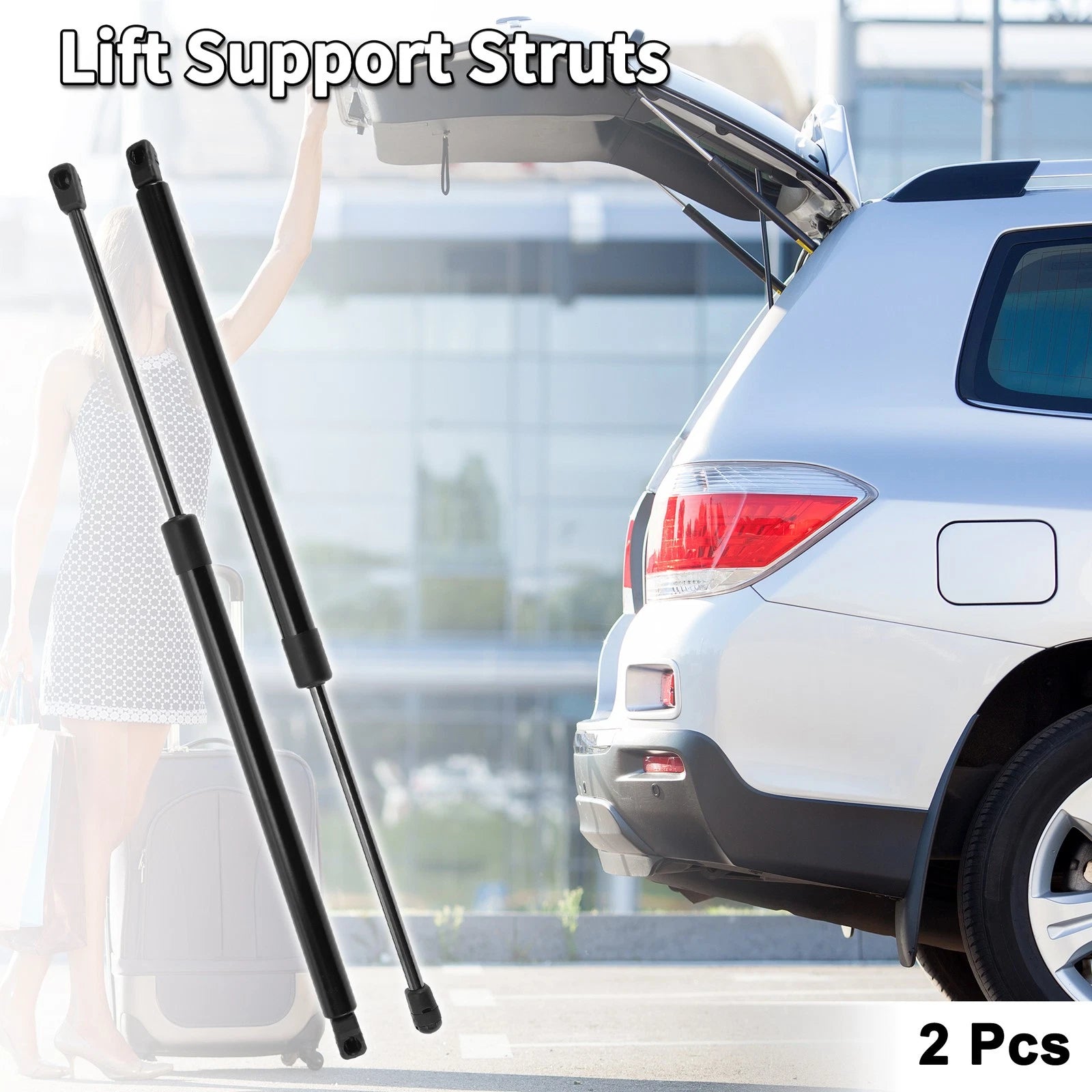 Rear Gate Lift Supports Struts for Ford Edge (2007–2014)