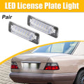1 Pair LED License Plate Light Assembly for Mercedes-Benz E-Class (1996–2002)
