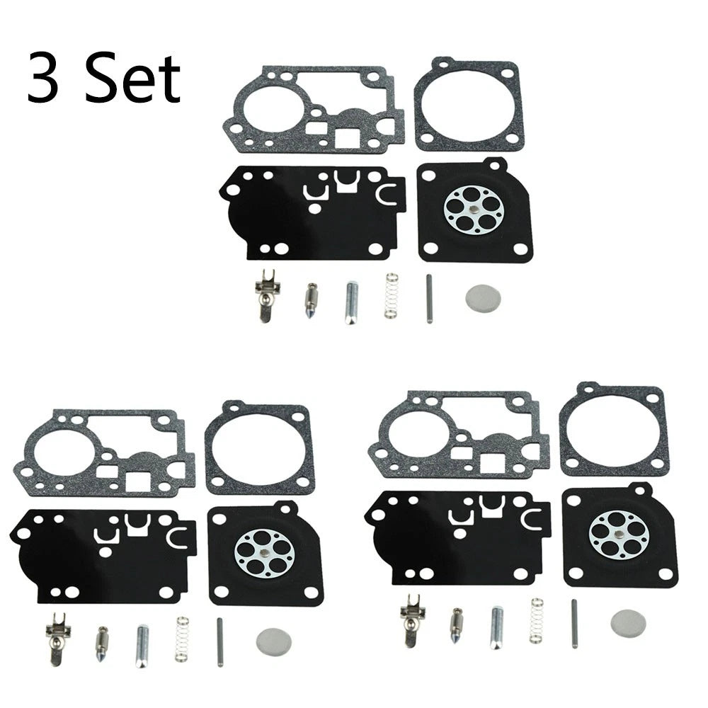 3X Carburetor Gasket Kit for Poulan BVM210VS (Zama RB-156 C1U-W43 C1U-W45)