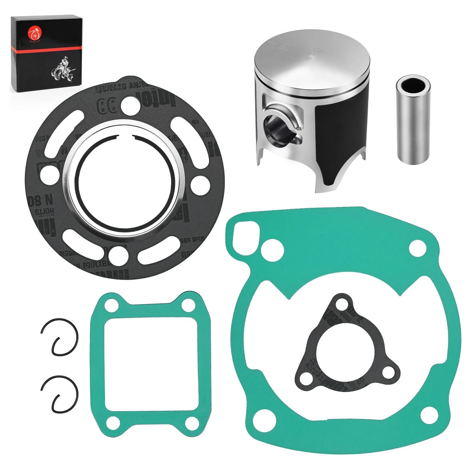 Top End Rebuild Kit 47mm Piston for Honda CR80R (1986–1991) 13120-GC4-610