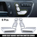 6pc Door Seat Adjust Button Switch Cover Replacement for Mercedes B180 (2015–2022)
