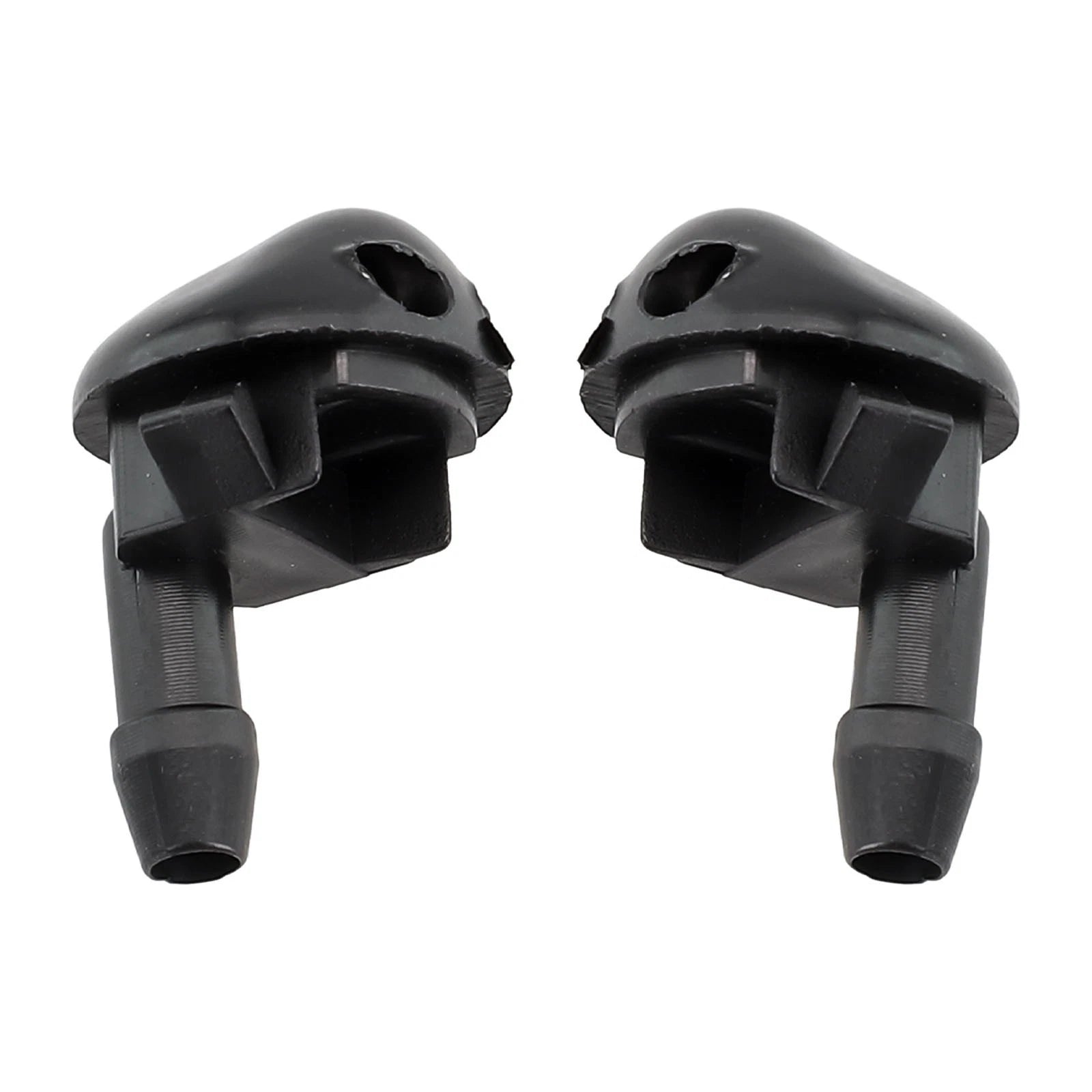 2X Black Plastic Windshield Washer Nozzle for Holden Commodore (VR-VT)