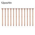 4 Inch Copper Nails for Tree Removal and Garden Hardware