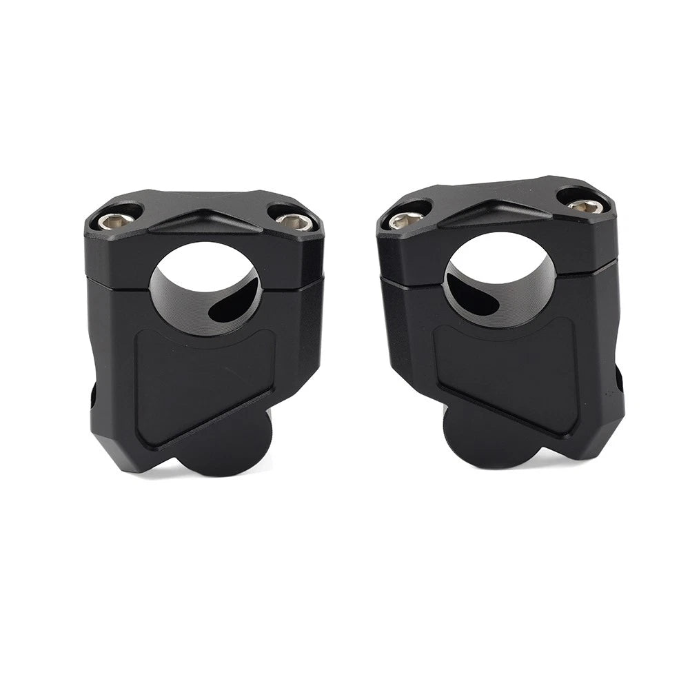 1 1/8" Handlebar Mount Clamp Riser for Honda Suzuki Kawasaki