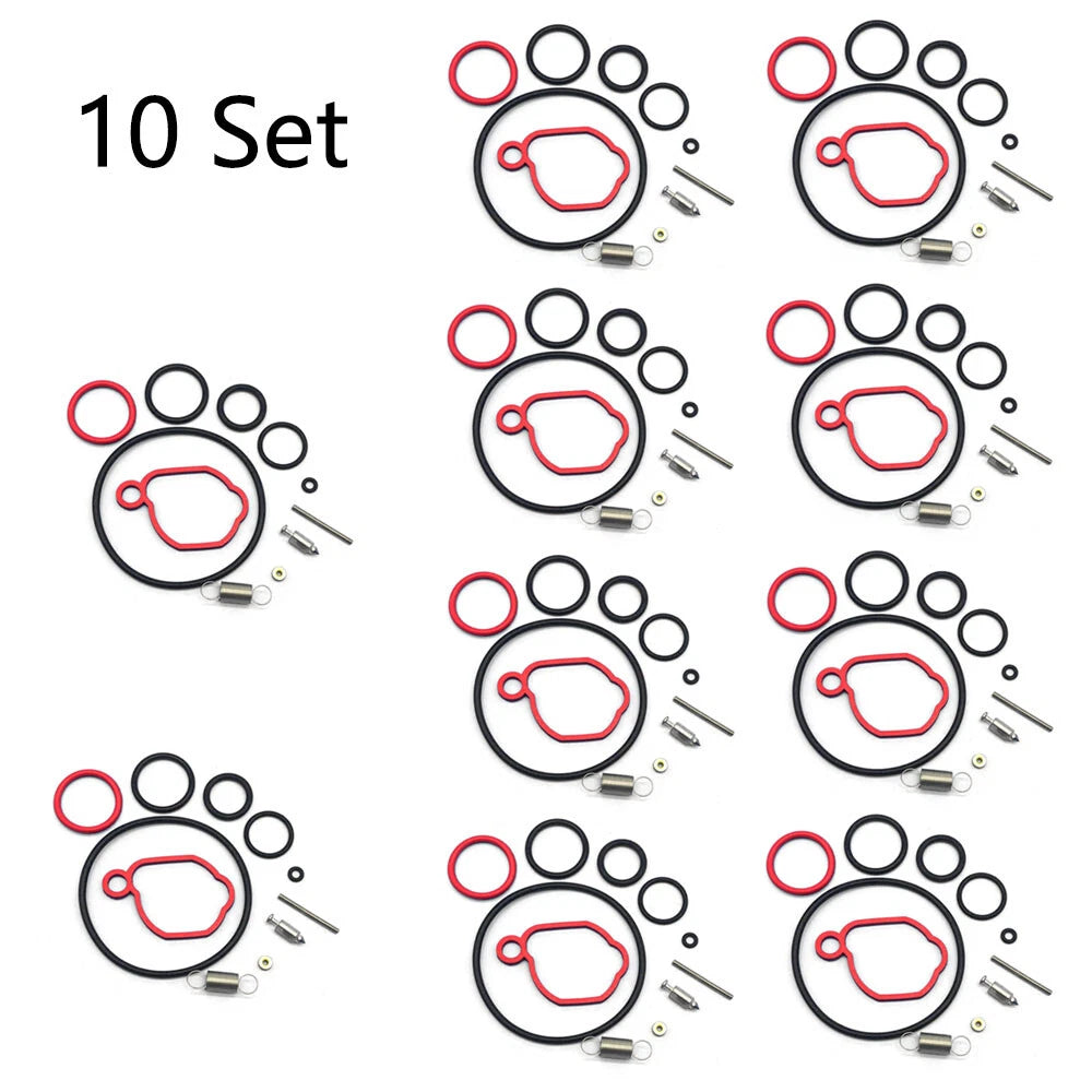 10x Carburetor Kit for Briggs & Stratton (590589, 08P502, 093J02)
