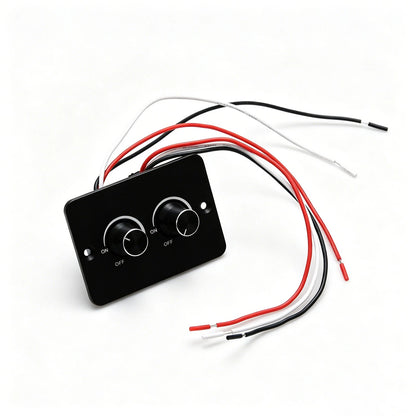 2X PWM LED Dimmer Switch for Motorhome Camper Boat (DC 12V)