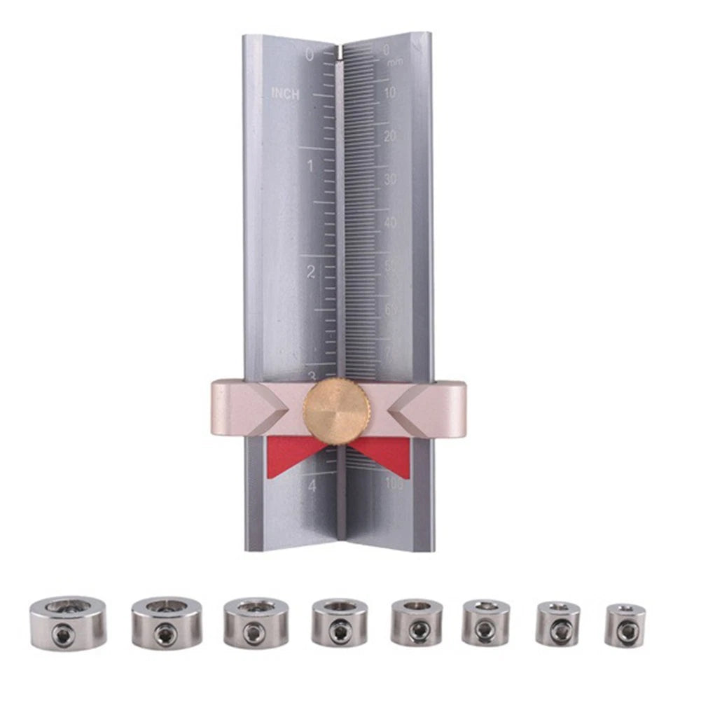 Measuring Gauge for Drill and Saw Height Adjustments