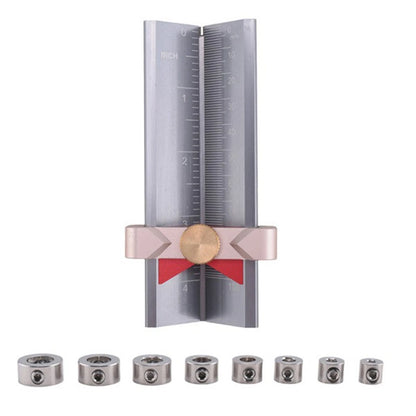 Measuring Gauge for Drill and Saw Height Adjustments