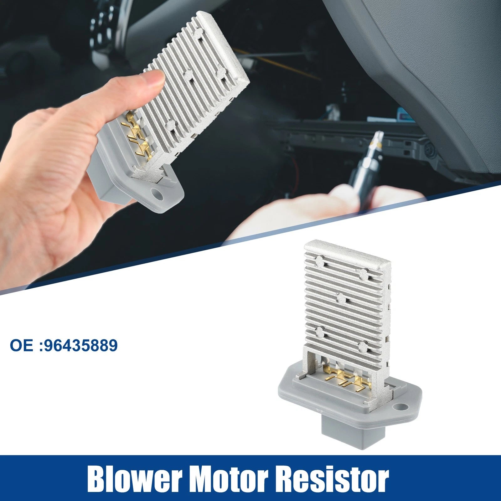 Blower Motor Resistor Replacement for Chevrolet Aveo (2004–2011)