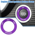 Engine Start Button Sticker OEM Replacement for Dodge Charger Challenger (2015–2023)