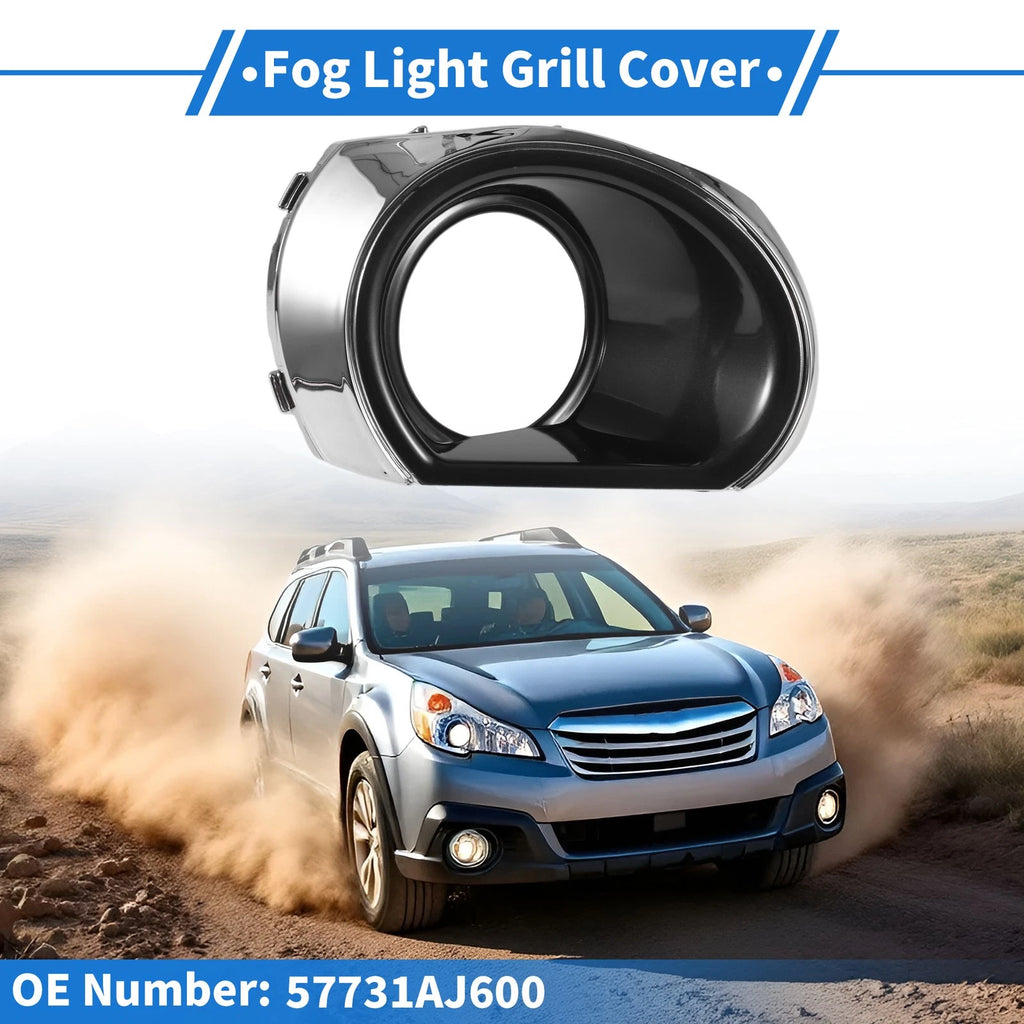 Car Front Left Fog Light Grill Replacement for Subaru Outback (2010–2012)
