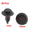 18mm Plastic Ceiling Retainer Clips 20 Pcs Rear for Mazda (1990–2025)