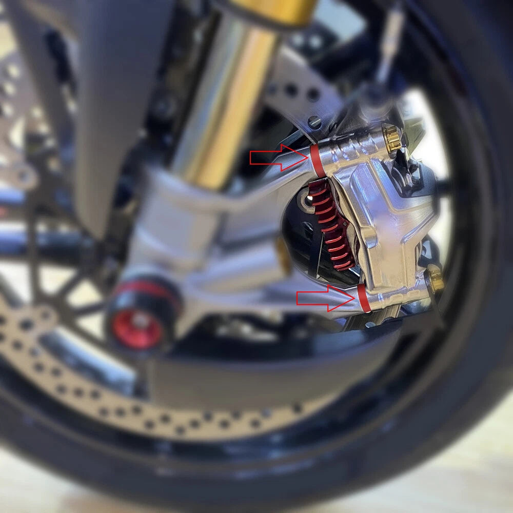 4X Front Brake Caliper Spacer for Ducati Multistrada 1260 S, Streetfighter 1098 S