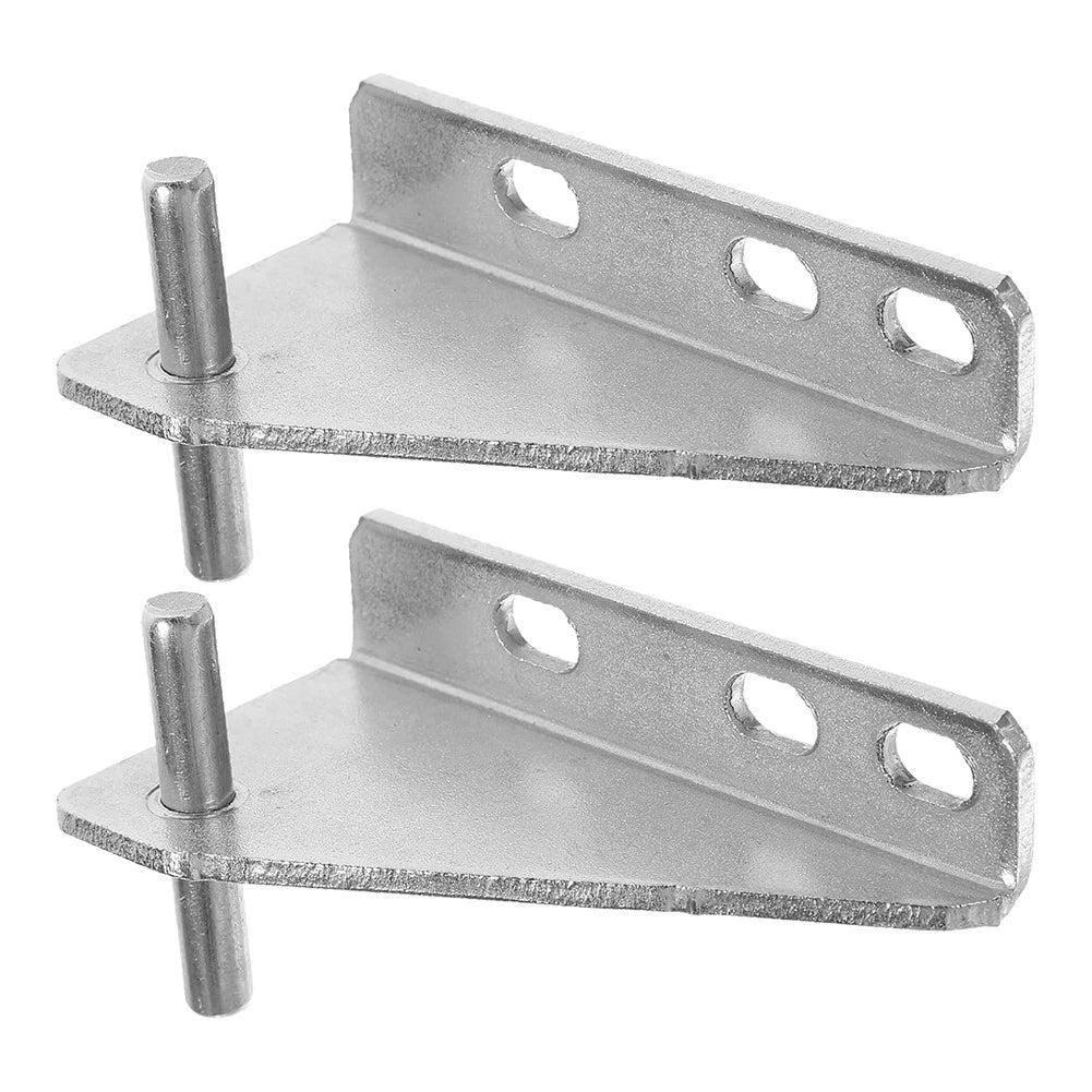 2X Stainless Steel Refrigerator Door Hinges for