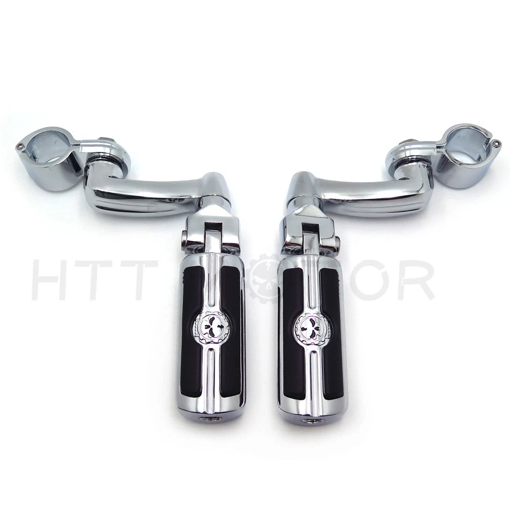 1" Engine Guard Crash Bars Mounts for Harley