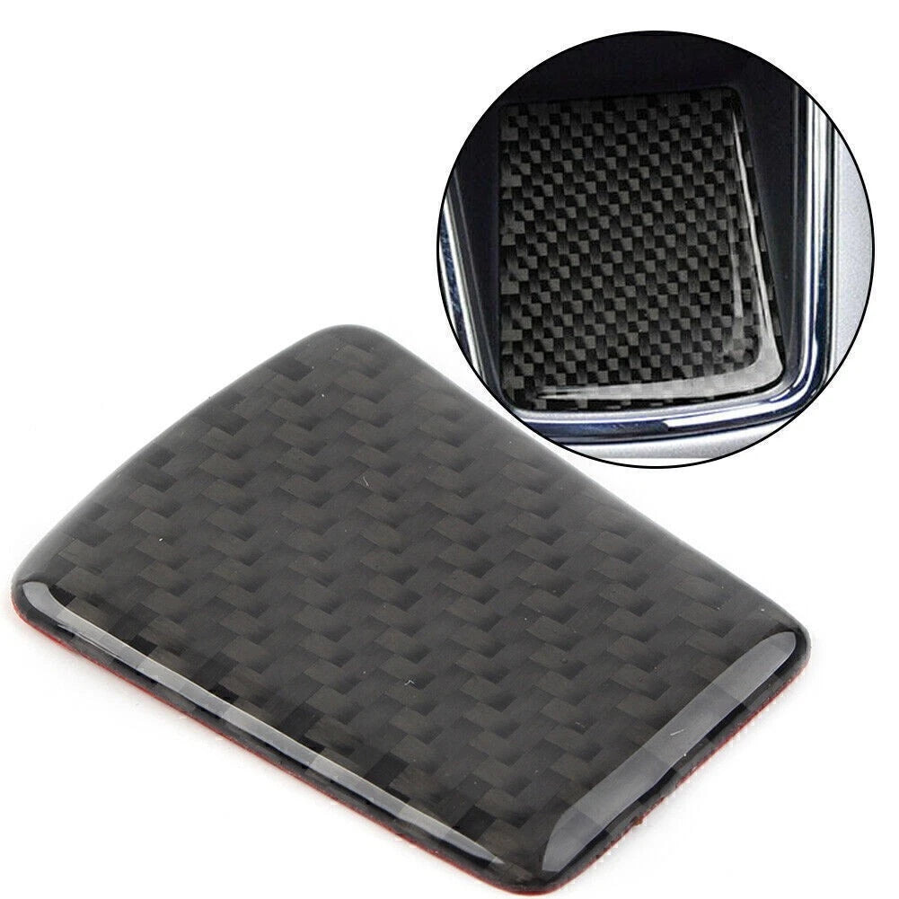 Carbon Fiber Inner Steering Wheel Cover Panel Trim for Subaru Forester (2013–2018)