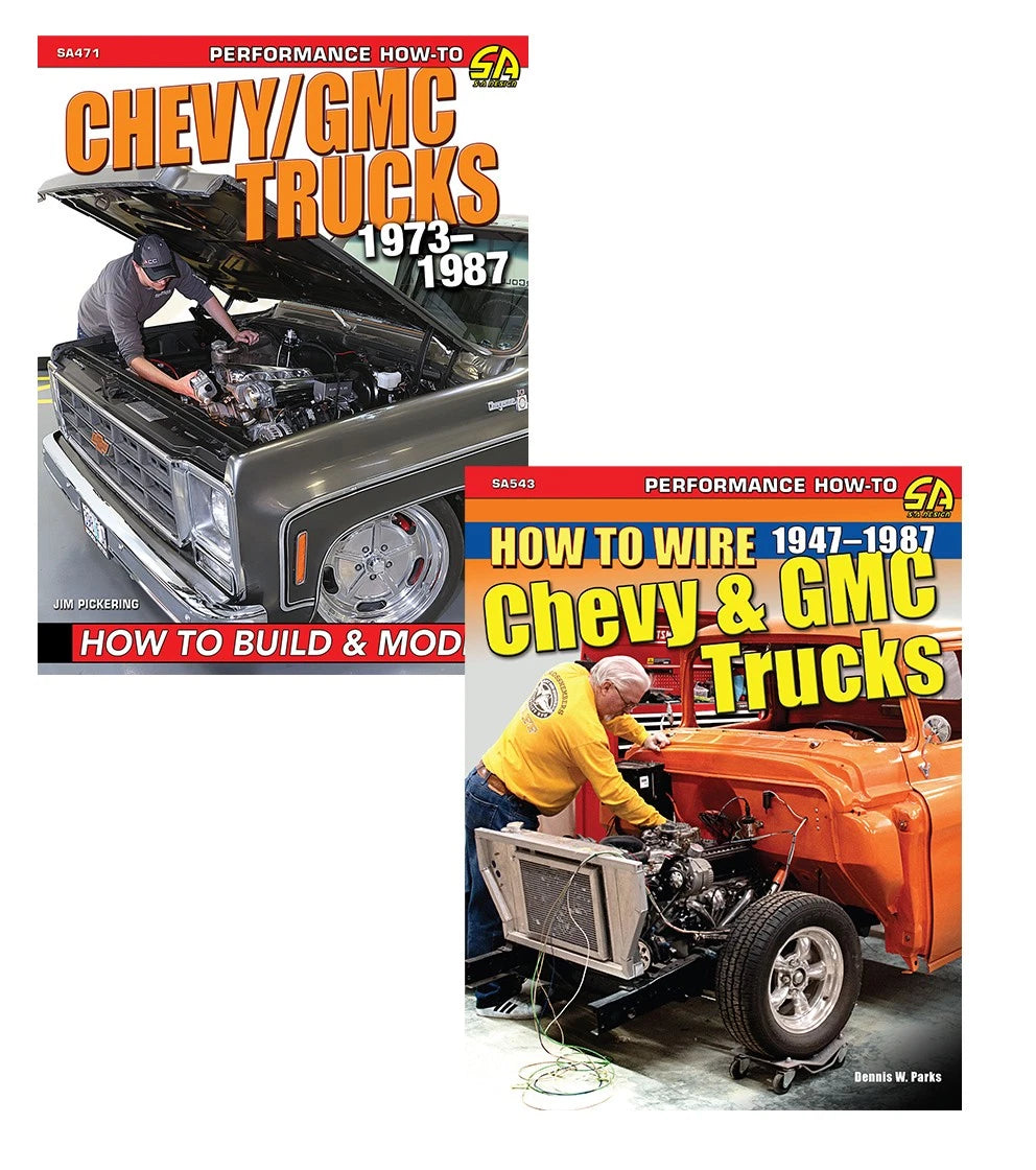2 Book Set for Chevy GMC Trucks (1973–1987)