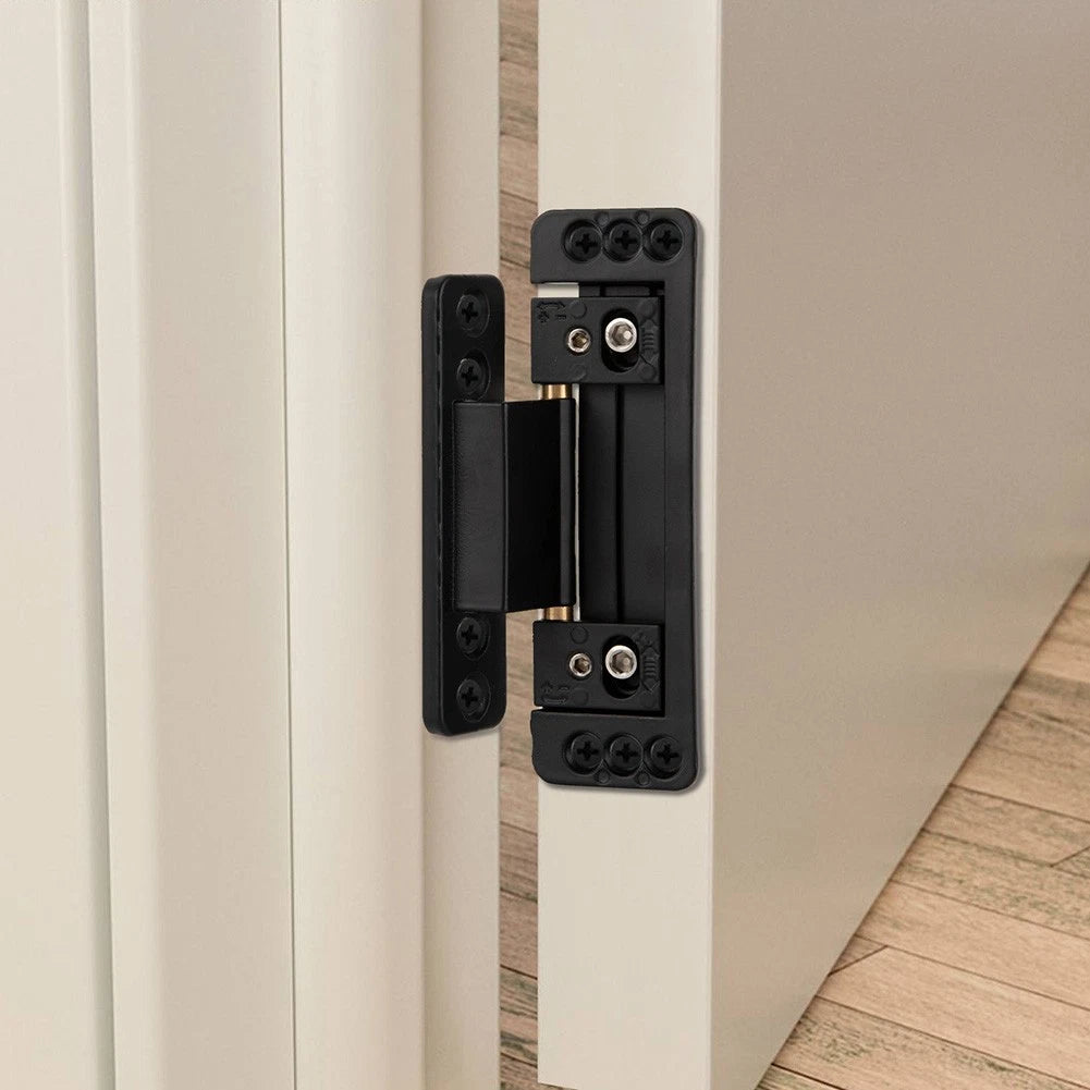 2X Adjustable Ultra Thin Door Hinges for Cabinets and Entrance Doors