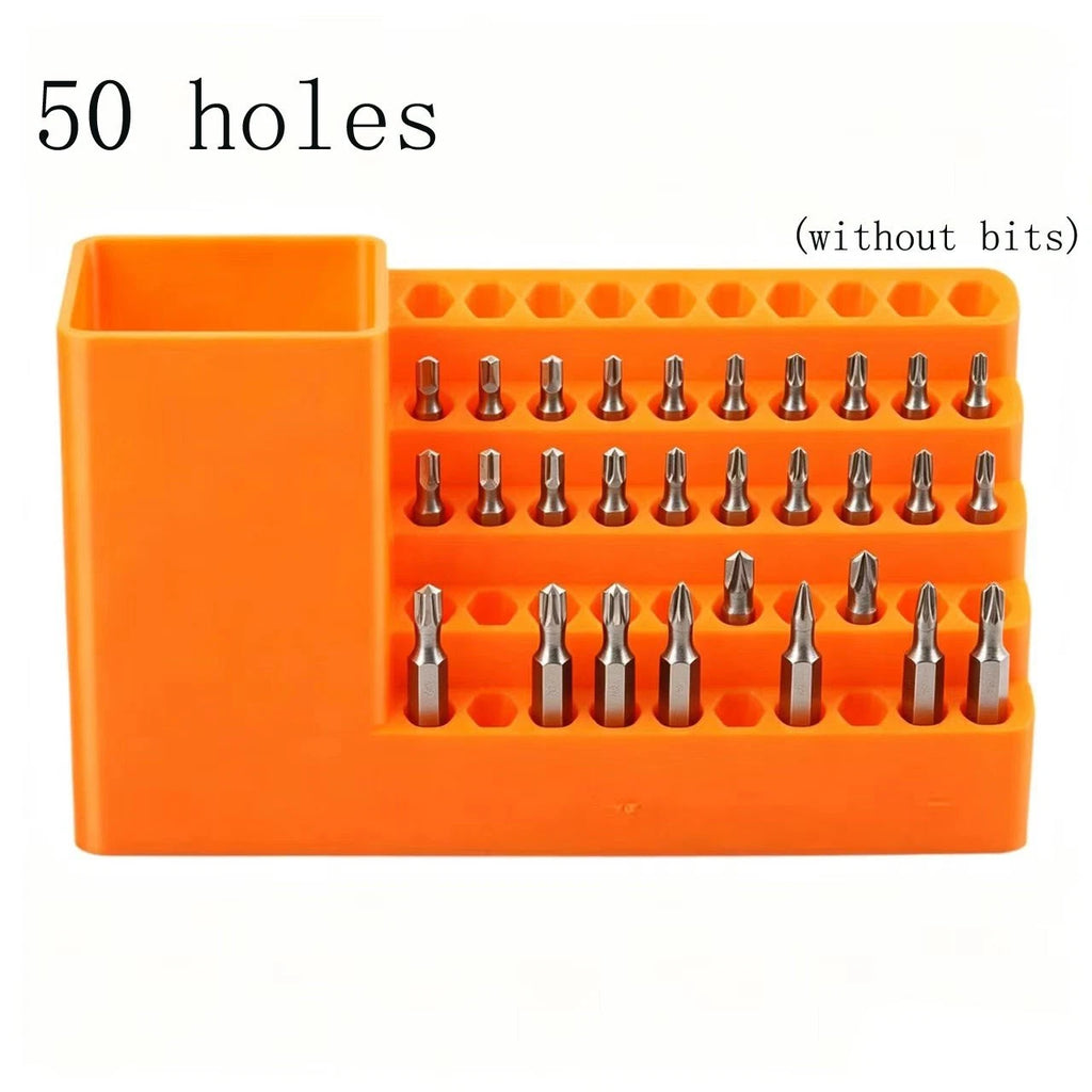 Wall Mounted Heavy Duty Pegboard Organizer for Tool Storage (50 Holes)