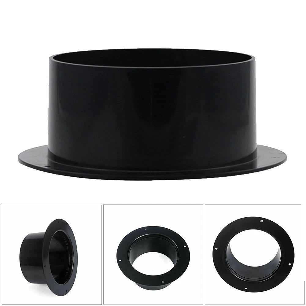 Straight Pipe Flange Connector for 100mm, 125mm, 150mm