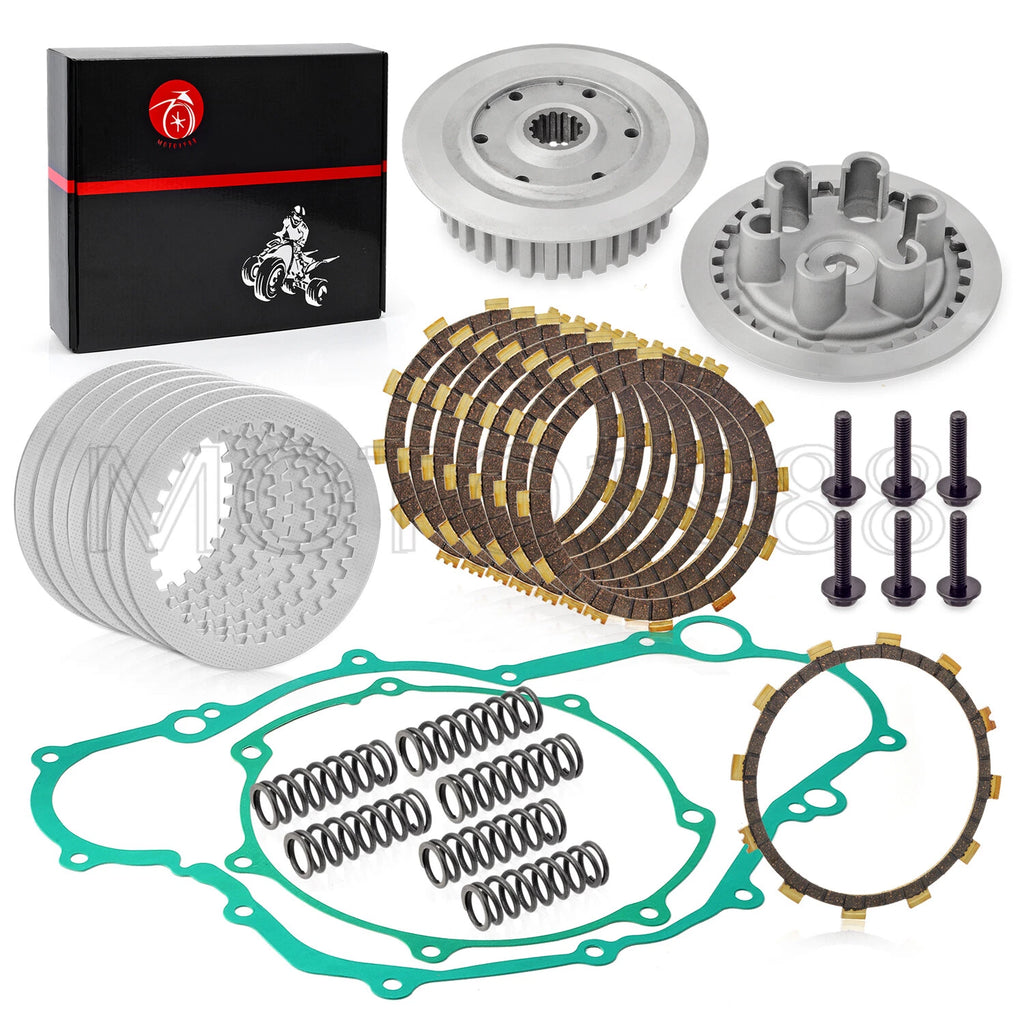 Clutch Kit for Yamaha YFZ450 (2006–2009, 2012–2013) - Center Hub & Pressure Plate