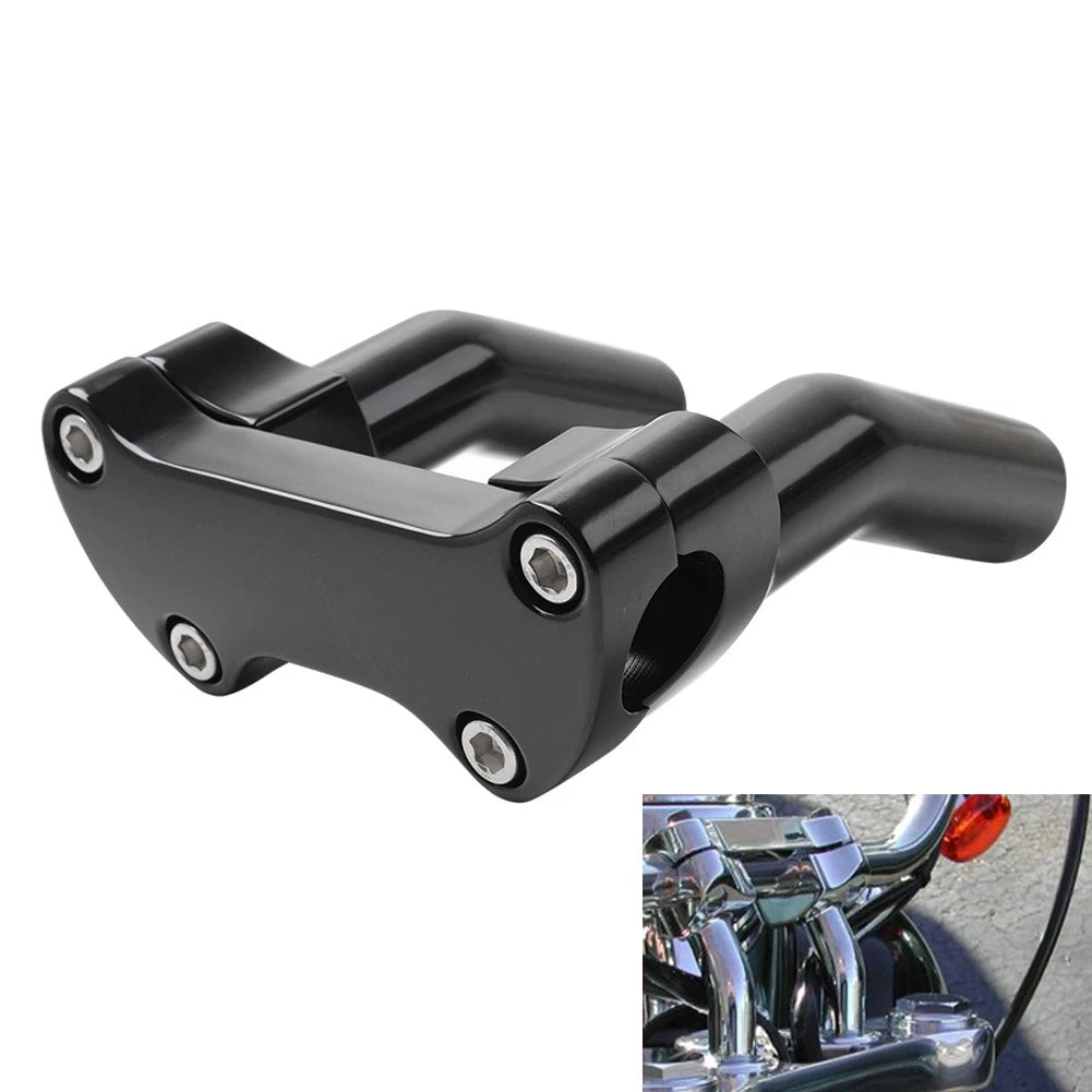 4.5" Pullback Handlebar Riser Top Clamp for Harley Softail Sportster (1" Bar)