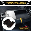 Center Console Organizer Tray for Chevy Silverado, GMC Sierra (2019–2023)