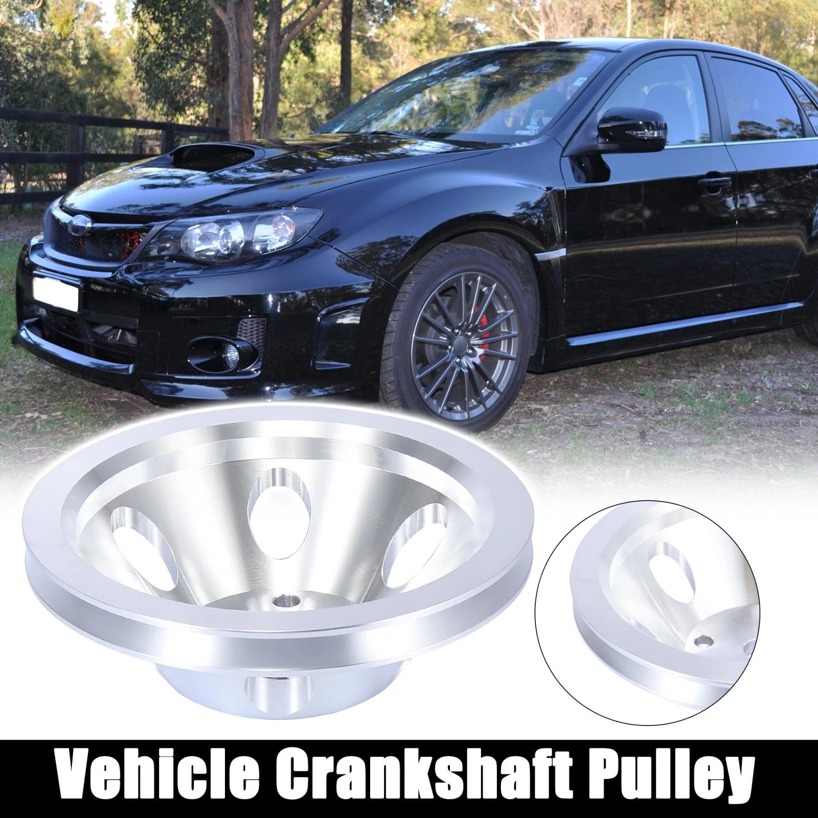Water Pump Pulley 1 Groove Replacement for Chevy SBC 350 Engine (1967–1995)