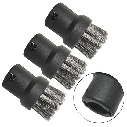3X Cleaning Solution with Stainless Steel Wire Brushes for Karcher Models