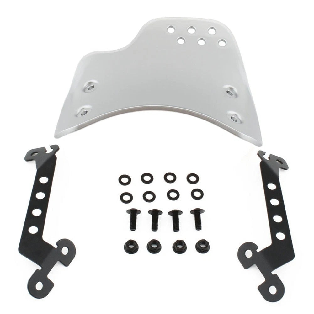 Front Windshield for Ducati Scrambler 400 800 (2015–2024) Silver