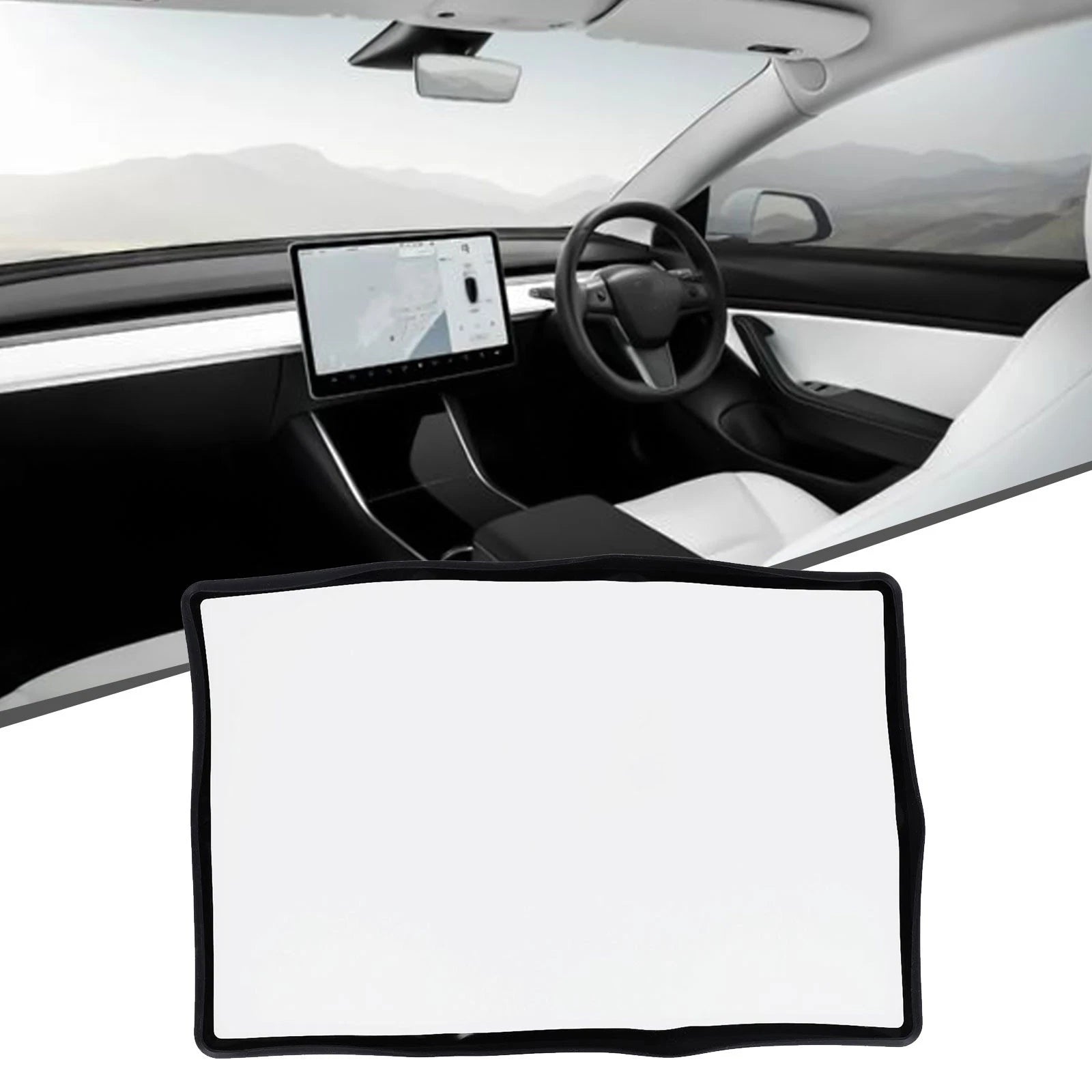 Silicone Screen Protector for Tesla Model 3 Y (2017–2023)
