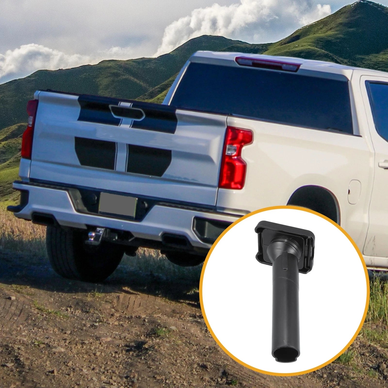 Spare Tire Hoist Cover Replacement for Chevy Sierra 1500 (1999–2006)