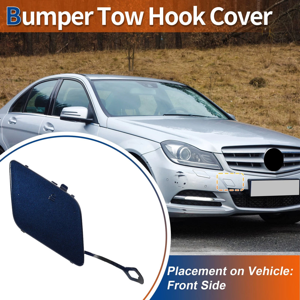 Front Tow Hook Cover Replacement for Mercedes-Benz A-Class (2012–2018)