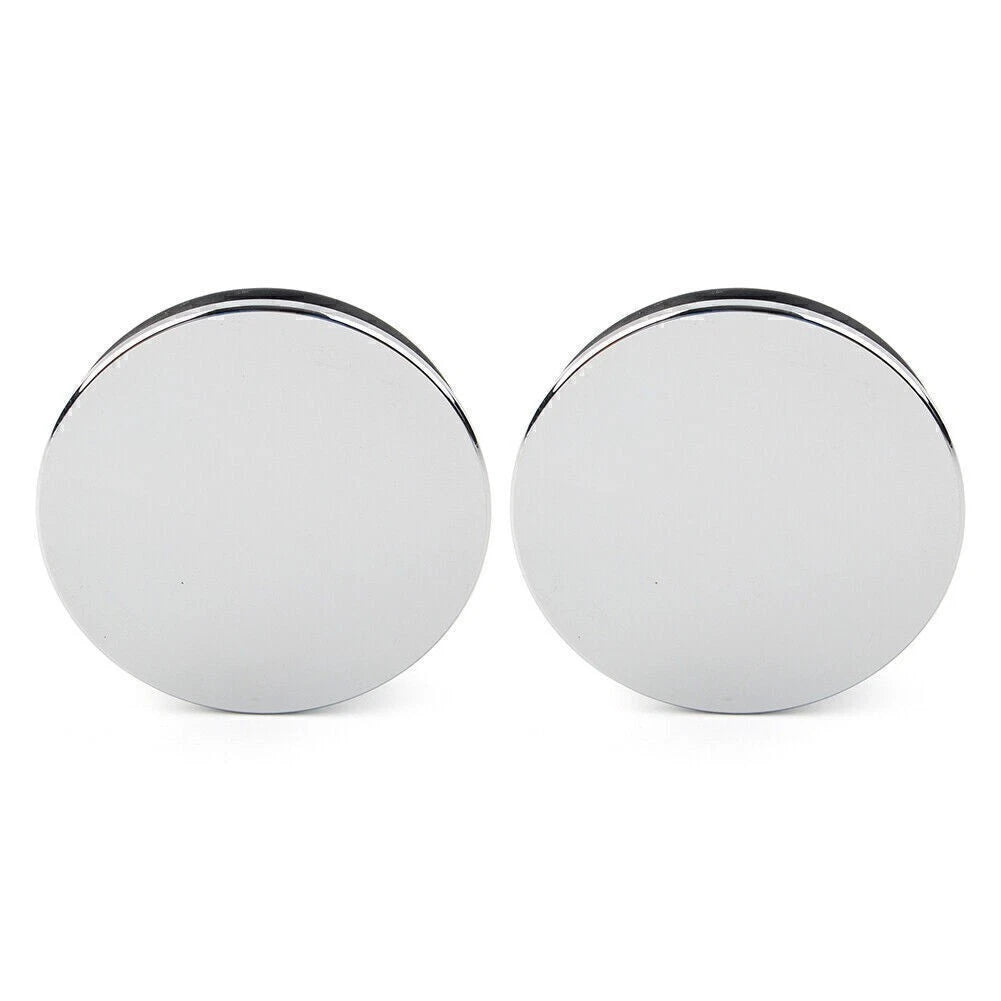 Pair Swingarm Pivot Covers for Harley V-Rod VRSCA (2002–2017) Silver