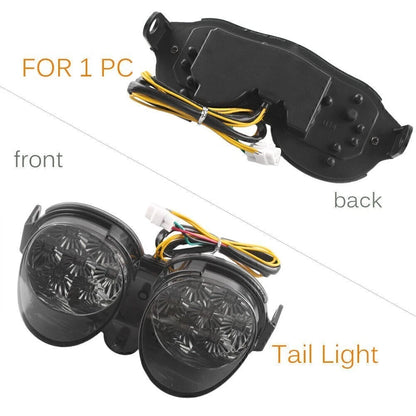 Smoke LED Stop Tail Light for Yamaha YZF R6 (2001–2002)