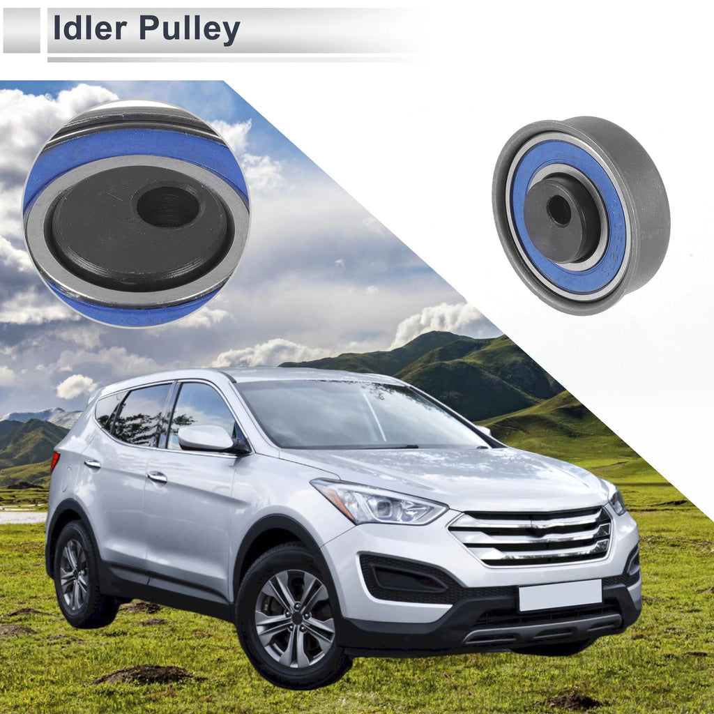 Drive Belt Idler Pulley for Hyundai Santa Fe 2001–2004 Replacement