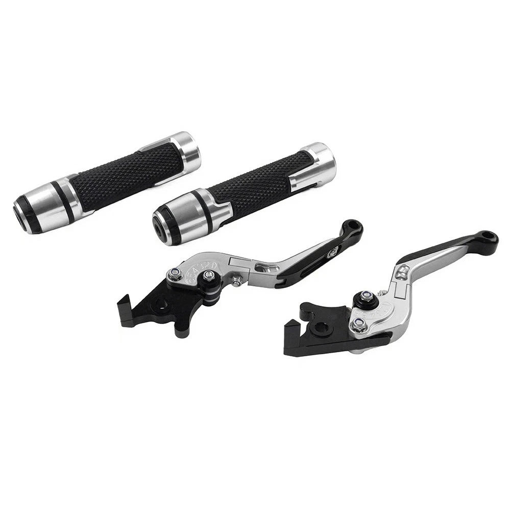 Folding Extendable Brake Clutch Lever Grip Set for Yamaha YZF