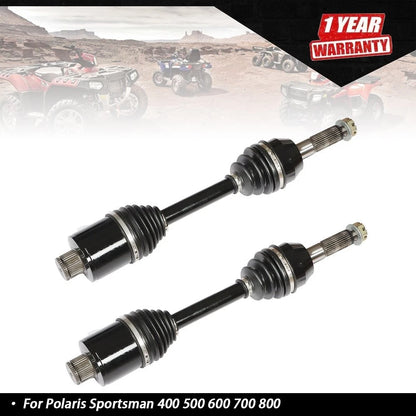 Set of 2 CV Joint Axles for Polaris (1380197, 1380240)