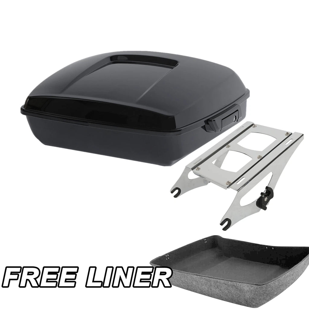 Chopped Trunk Mount Rack for Harley Touring Electra Glide (2014–2025)
