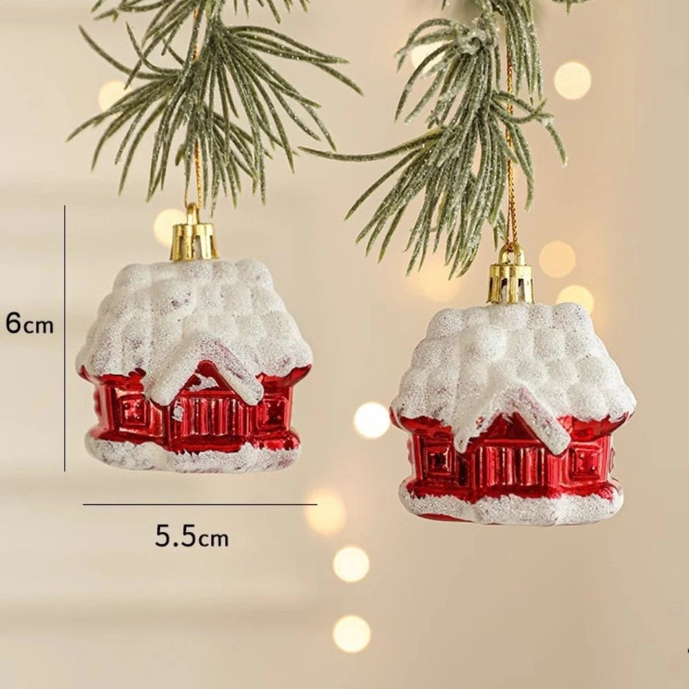 2Pcs Christmas Tree Decorations for Home Hanging Decor