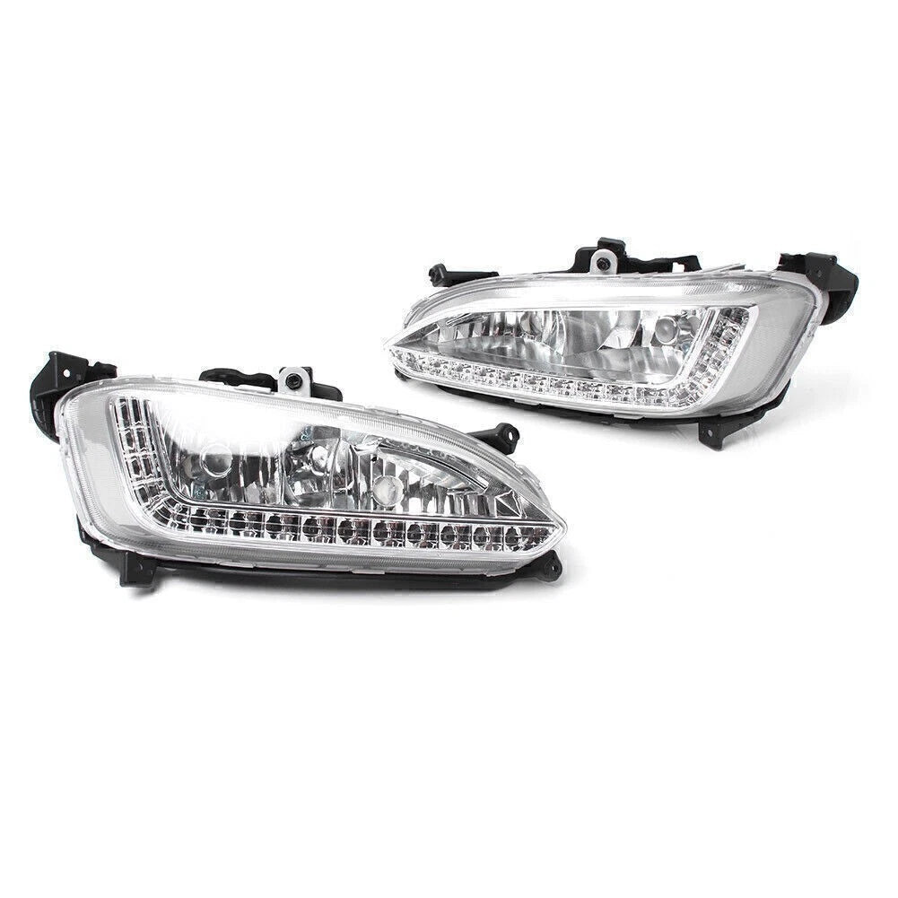 DRL Daytime Running Light Fog Lamp for Hyundai IX45 Santa Fe (2013–2015)