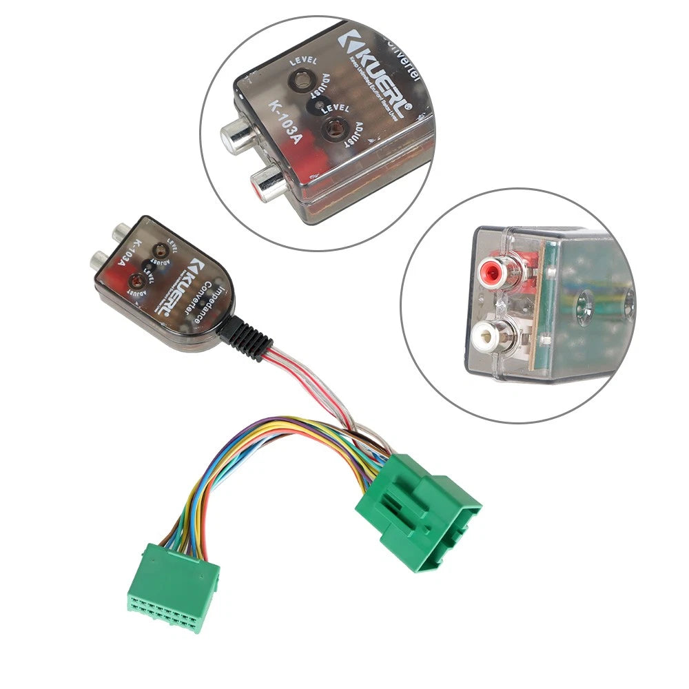 Amplifier Adapter Interface for Chevy GMC Vehicles (P&P)
