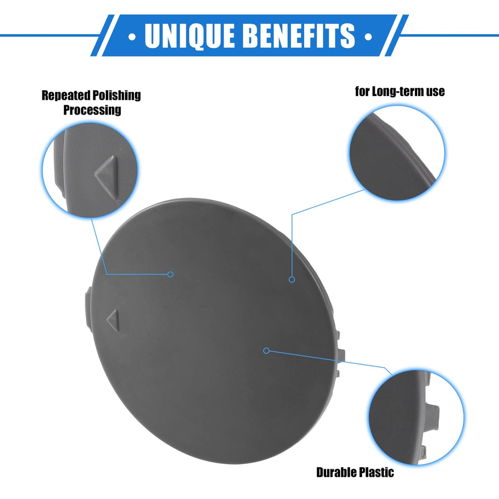 Front Right Tow Hook Eye Hole Cover Cap Replacement for BMW X5 (2016–2018)